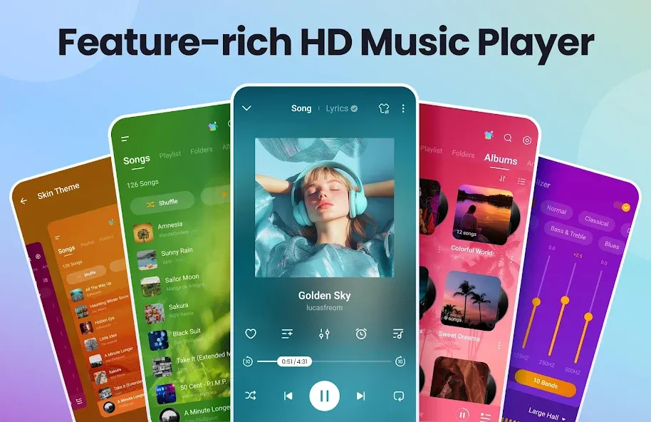 Music Player & MP3 Player screenshot 1