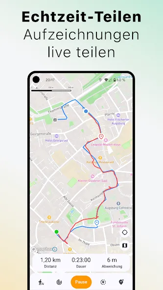 The Mantrailing App screenshot 1