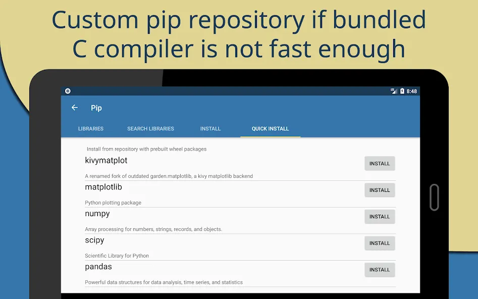 Pydroid 3 - IDE for Python 3 screenshot 11