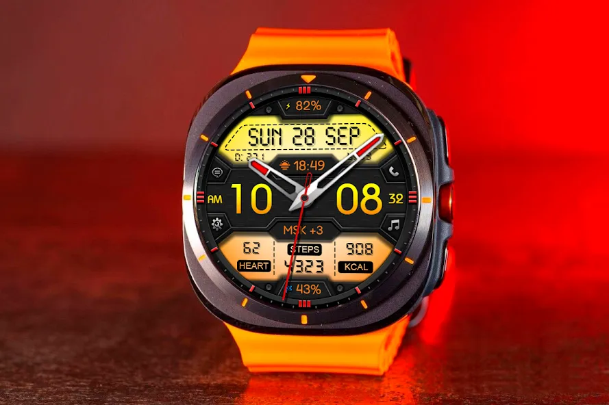 Hybrid MEZIGN CTS53 Watch face screenshot 3