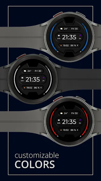 DADAM56: Digital Watch Face screenshot 3