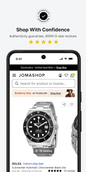 Jomashop - Shop Luxury Fashion screenshot 2