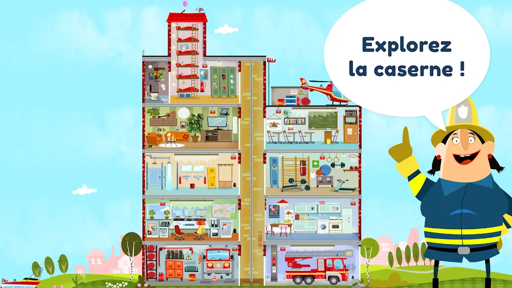 Ma petite caserne de pompier screenshot 2