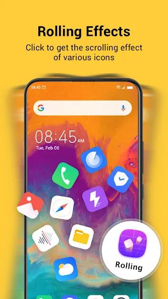HiOS Launcher - Rápido screenshot 5
