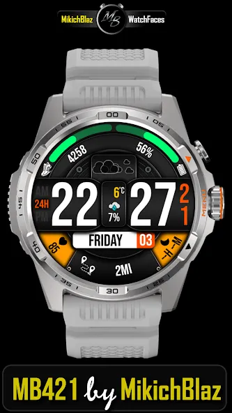 Digital Watch MB421 screenshot 2