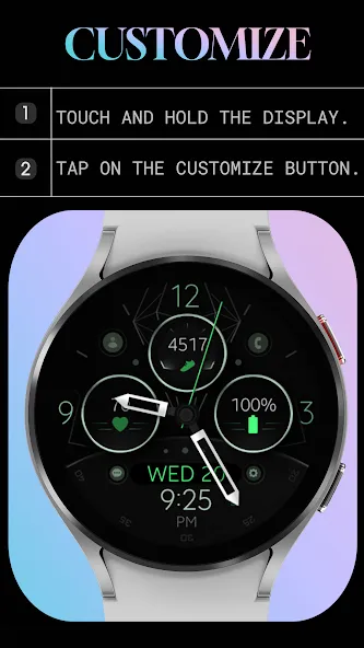 Dream 149 hybrid watch face screenshot 7