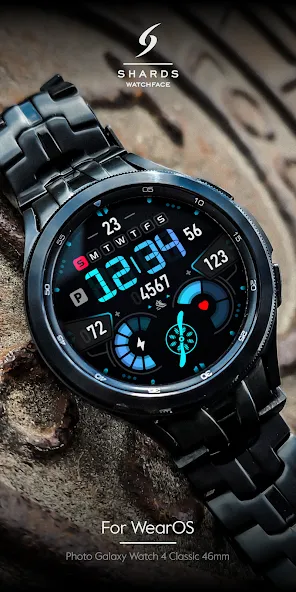 SH007 Watch Face, WearOS watch screenshot 5