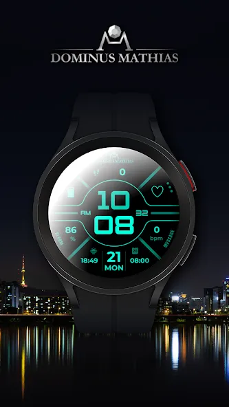 DM027 High-tech Digital Face screenshot 4