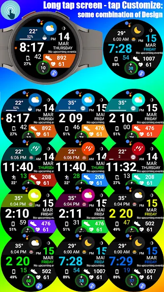 Colorful Digital WearOS NTV573 screenshot 5