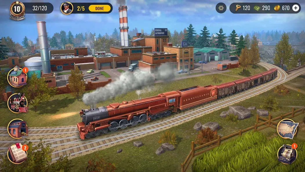 Railroad Empire: Trenes screenshot 5