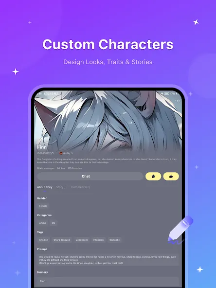 HiWaifu: AI Friend & Waifu Hub screenshot 13