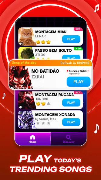 Music Piano 7: Tiles Song Game screenshot 1