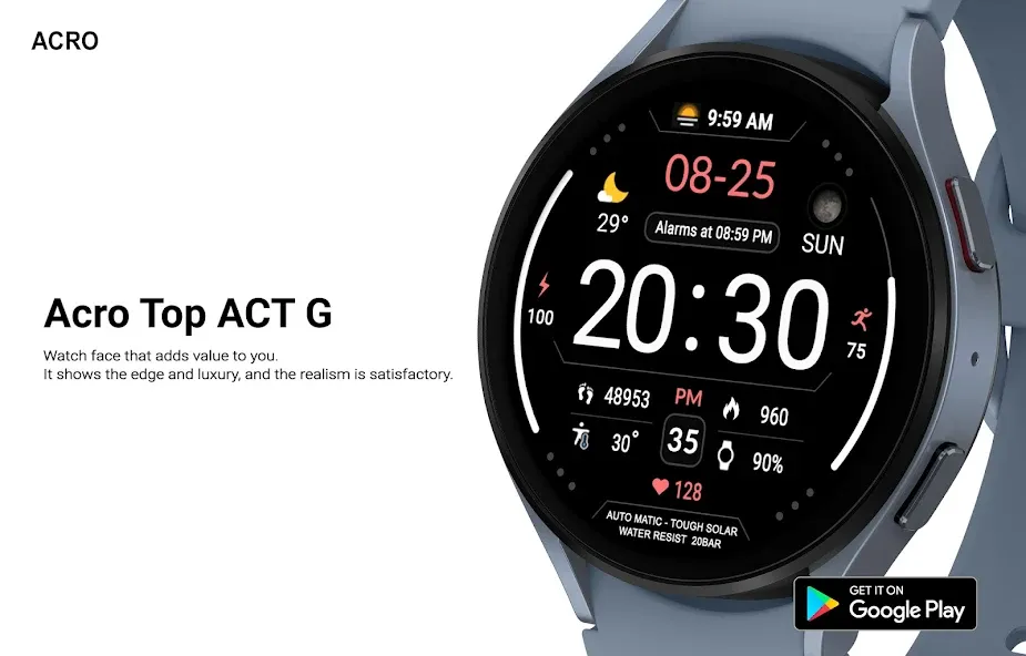 ACRO ACT G Watchface screenshot 4