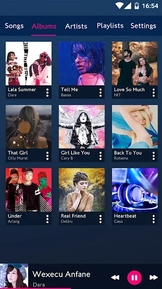 Reproductor de música screenshot 2