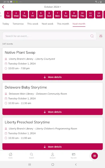 Delaware County Library screenshot 9