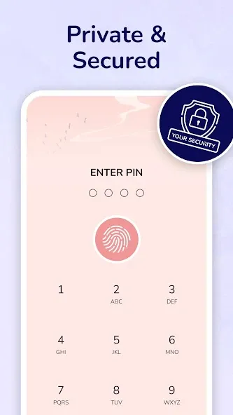 My Diary - Daily Journal, Lock screenshot 3