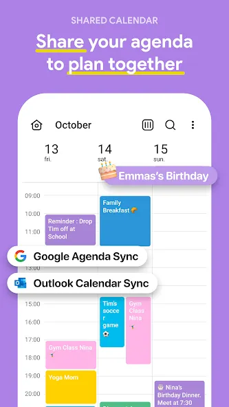 FamilyWall: Family Organizer screenshot 2