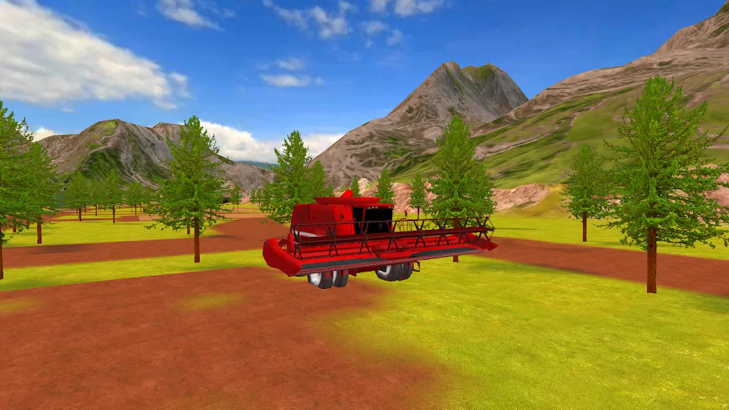 Real Farm Life Tractor Game 3D screenshot 3