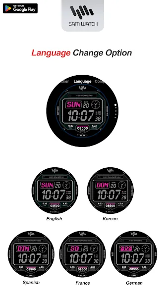 SamWatch Digital Shu 8 screenshot 6