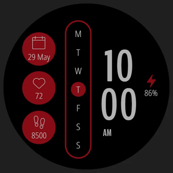 Simplex Watch Face screenshot 20