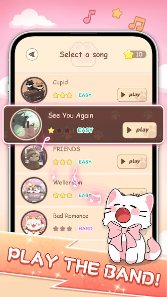 Music Cats: Beat Music Game screenshot 3