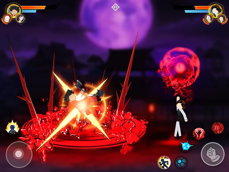 Stickman Demon Fight Warrior screenshot 10
