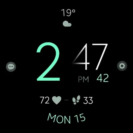 Battery v5 minimal watch face screenshot 10