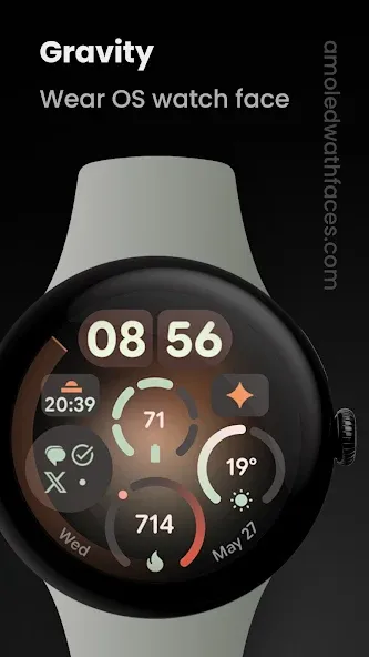 Gravity Watch Face screenshot 1
