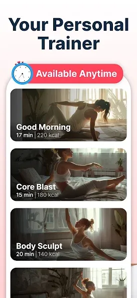 Home Workout for Women: SheFit screenshot 3