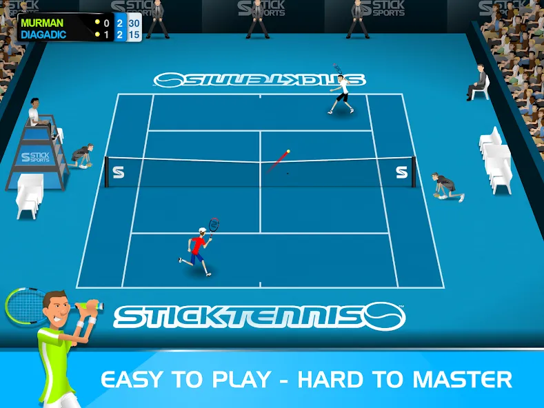 Stick Tennis screenshot 6