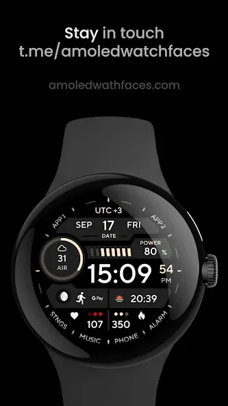 TACT ONE: Watch face screenshot 7