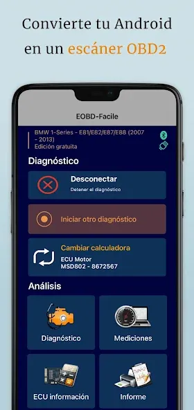 OBD2 Car Scanner - EOBD Facile screenshot 2