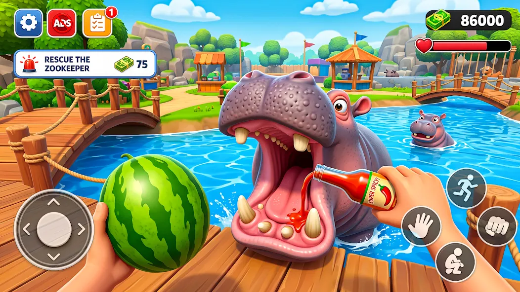 Zoo Chaos: Animal Pranks screenshot 7