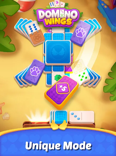 Domino Wings: Merge Island screenshot 4