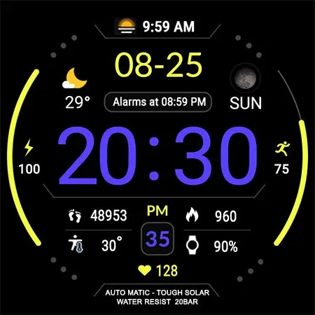 ACRO ACT G Watchface screenshot 28