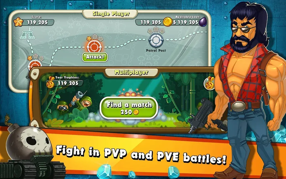 Jungle Heat: War of Clans screenshot 15