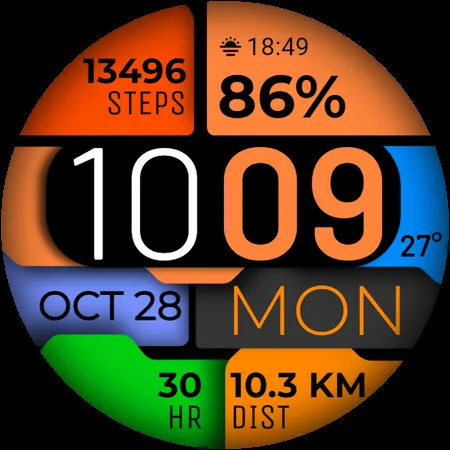 Watch Face WF108 screenshot 8