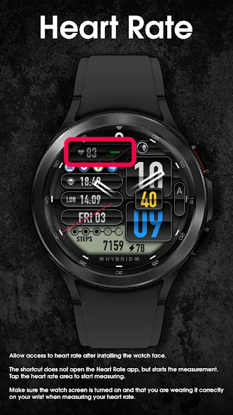 PRADO 06 Hybrid Watch Face screenshot 5