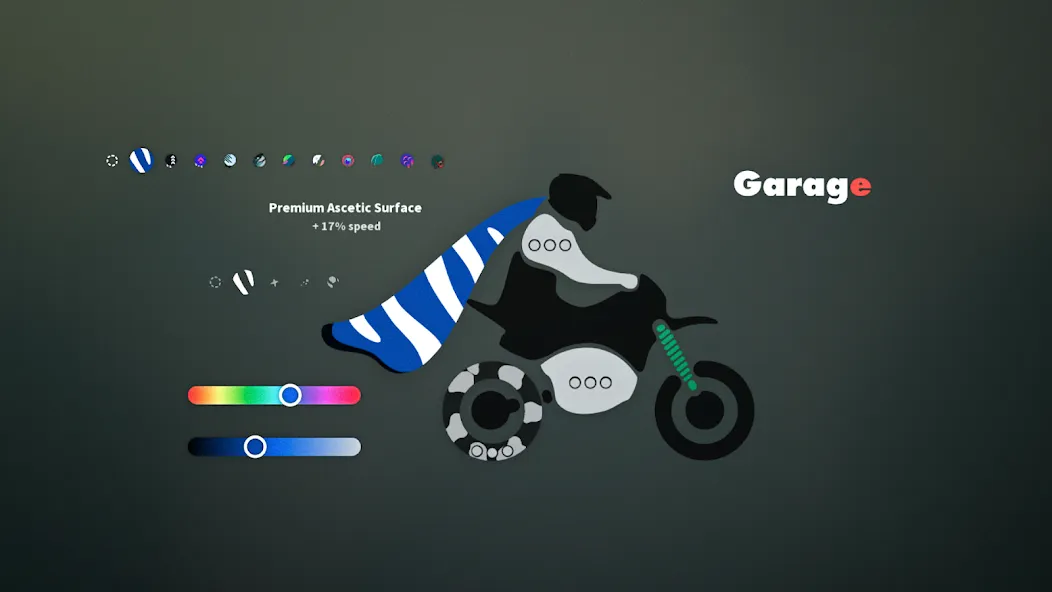 Psebay: 그래비티 모토 트라이얼 screenshot 6