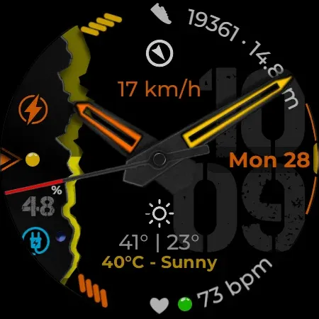 Watch Face CUE158 screenshot 10
