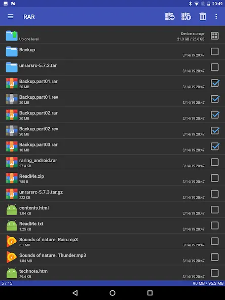RAR screenshot 12