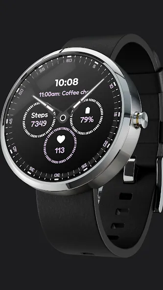 A4 Analog Watch Face screenshot 5