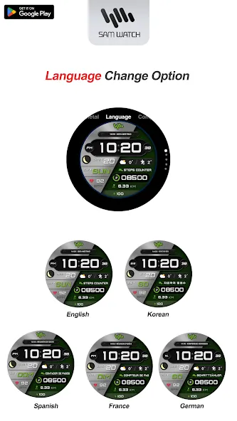 SamWatch Color Metal B screenshot 7