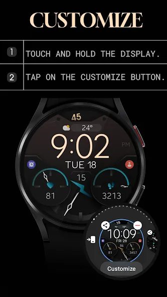 Dream 64 Digital watch face screenshot 7