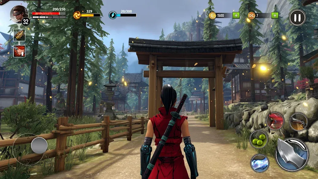 Ninja Ryuko: Shadow Ninja Game screenshot 3