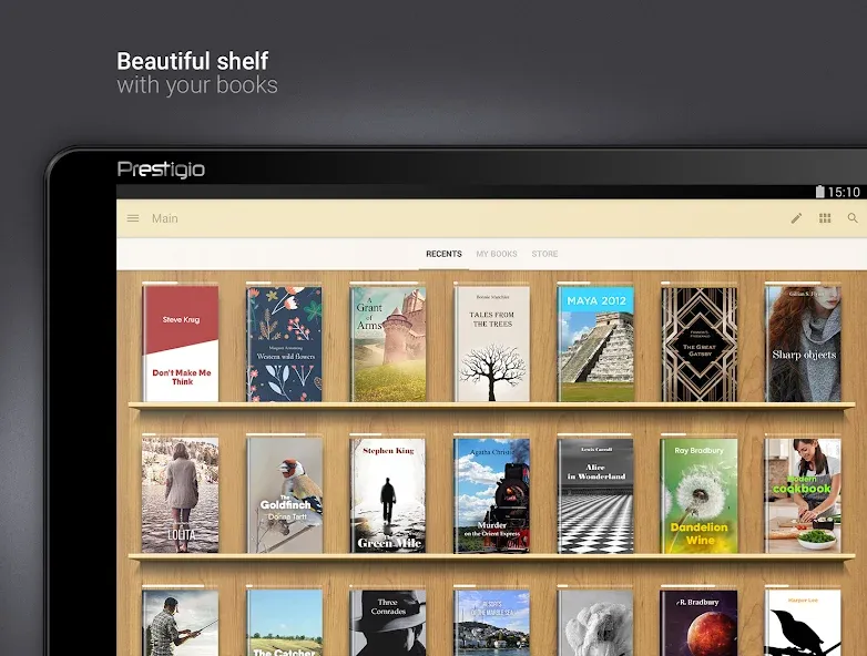 eReader Prestigio: Lector screenshot 9