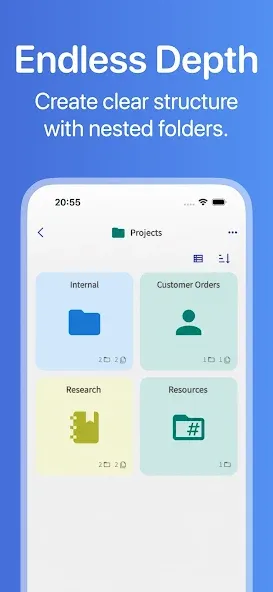 Nested Folder Notes - Folino screenshot 2