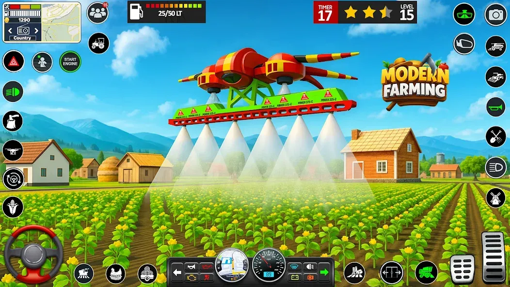 Tractor Farming Driving Sim screenshot 3