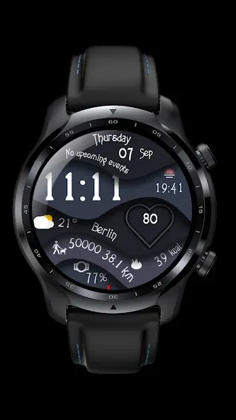 Ccwf022 Digital Watch Face screenshot 5