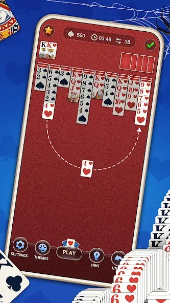 Daily Spider Solitaire Classic screenshot 2